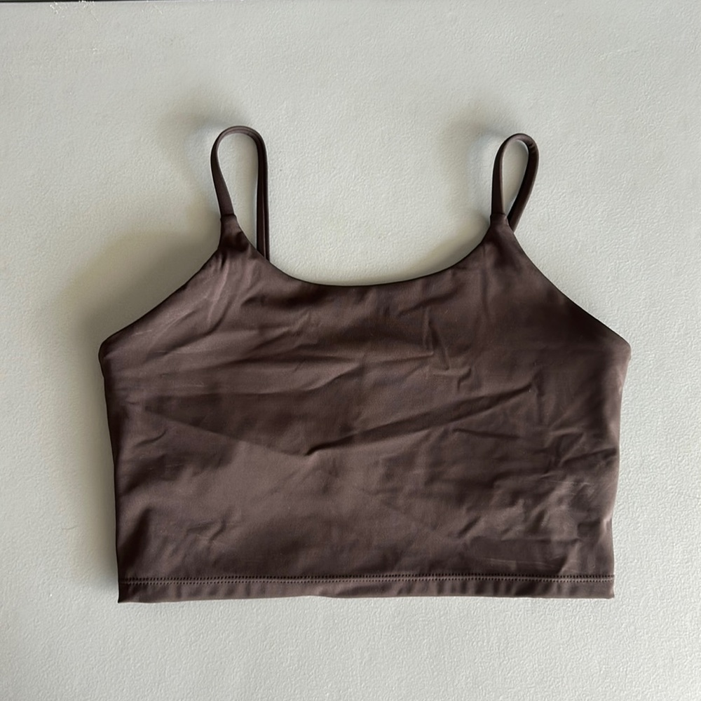 ADANOLA Tank Bra Brown SIZE MEDIUM